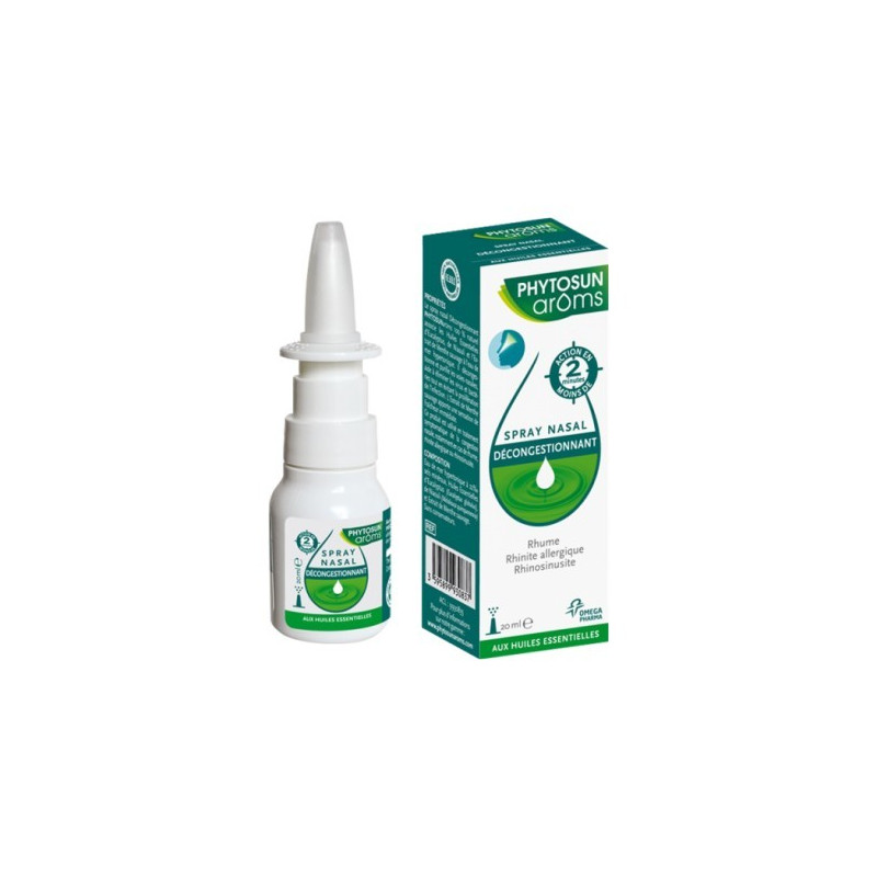 Phytosun Arôms spray nasal Max - Effet 4 en 1 sur le Rhume