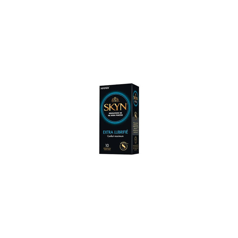 Manix Skyn Extra Lubrifié. Boîte 10 Préservatifs Manix Skyn Extra Lubrifié. Boîte 10 Préservatifs
