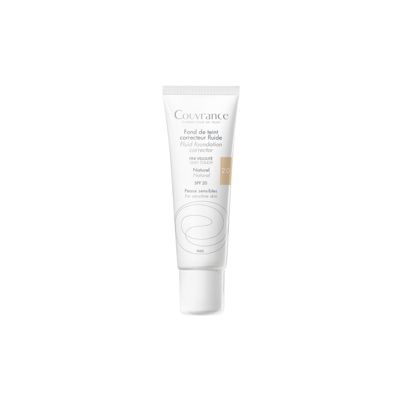 Avène Couvrance Fond de Teint Correcteur Fluide SABLE 30ML Avène Couvrance Fond de Teint Correcteur Fluide SABLE 30ML