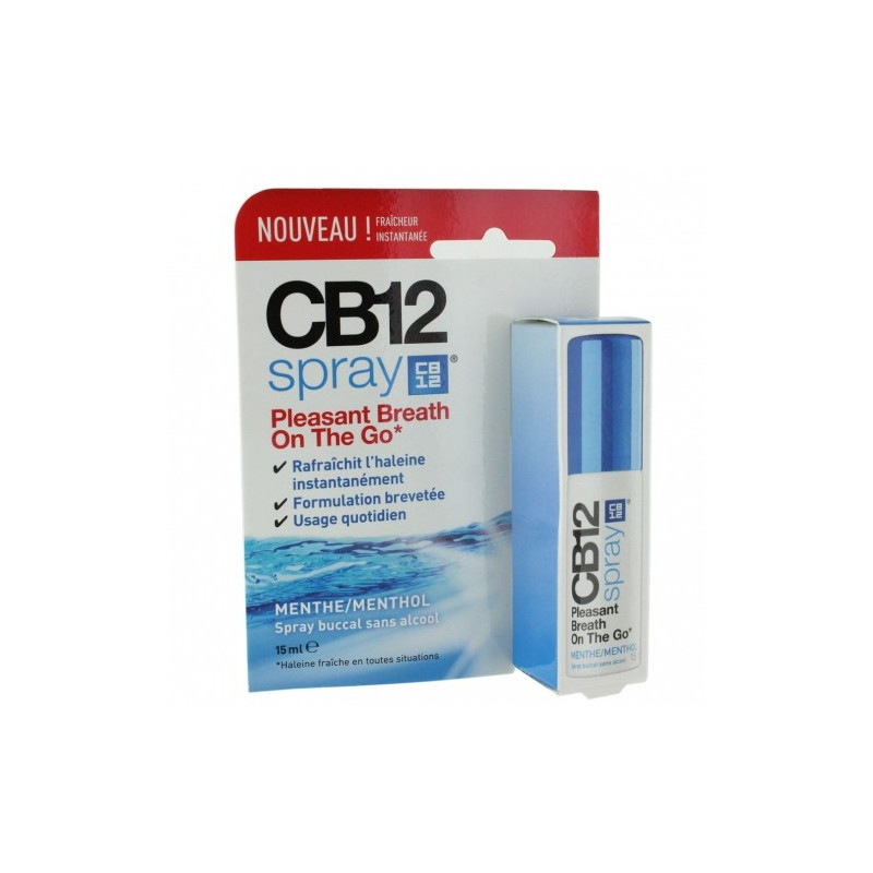 CB 12 spray haleine fraîche - flacon 15 ml