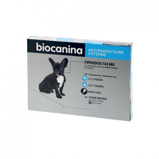 BIOCANINA FIPRODOG 67 MG SOLUTION SPOT ON SMALL DOGS 