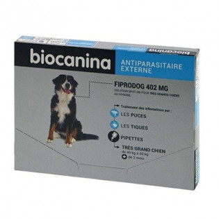 BIOCANINA FIPRODOG 67 MG SOLUTION SPOT ON SMALL DOGS 