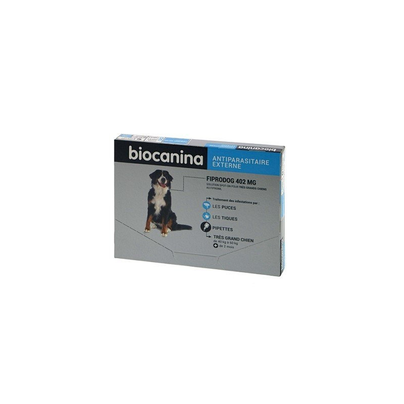 BIOCANINA FIPRODOG 67 MG SOLUTION SPOT ON PETITS CHIENS 