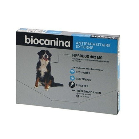 BIOCANINA FIPRODOG 67 MG SOLUTION SPOT ON SMALL DOGS 