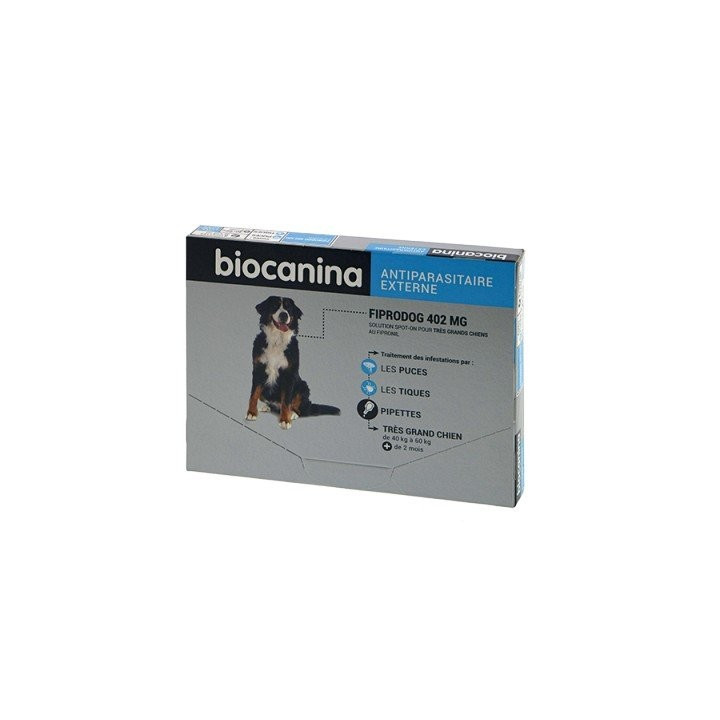 BIOCANINA FIPRODOG 67 MG SOLUTION SPOT ON PETITS CHIENS 