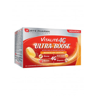 FORTE PHARMA Vitality 4G Ultra Boost. 20 effervescent tablets