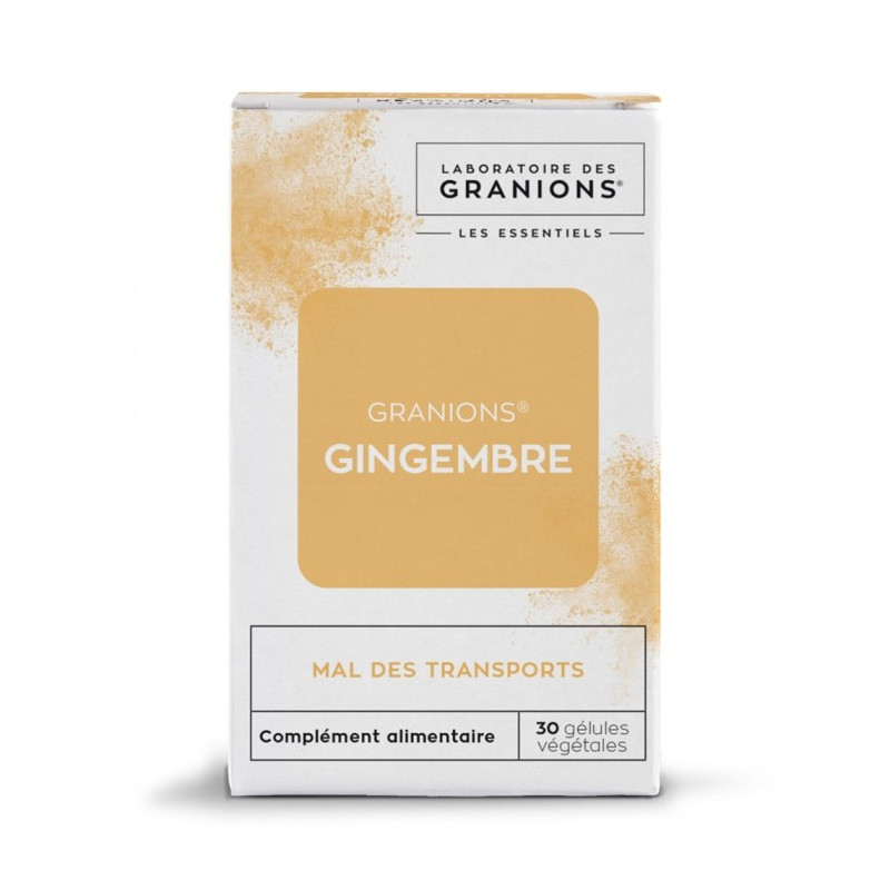 GRANIONS GINGEMBRE 30 GELULES VEGETALES GRANIONS GINGEMBRE 30 GELULES VEGETALES