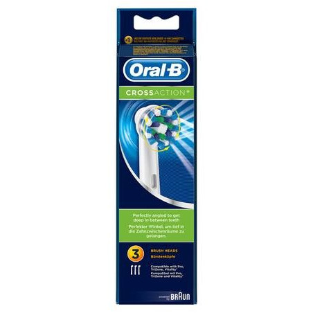 ORAL B 3 BRUSHES CROSSACTION