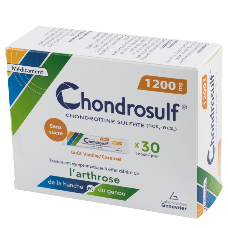 CHONDROSULF 1200MG SANS SUCRE 30 DOSES