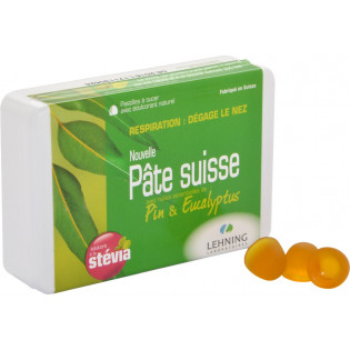 PATE SUISSE LEHNING RESPIRATION DEGAGE LE NEZ 40 PASTILLES