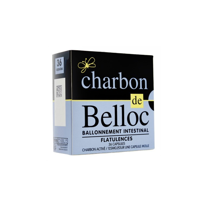 CHARBON DE BELLOC 36 CAPSULES