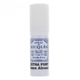 RICQLES SPRAY MENTHE FORTE EXTRA FRAIS 15ML