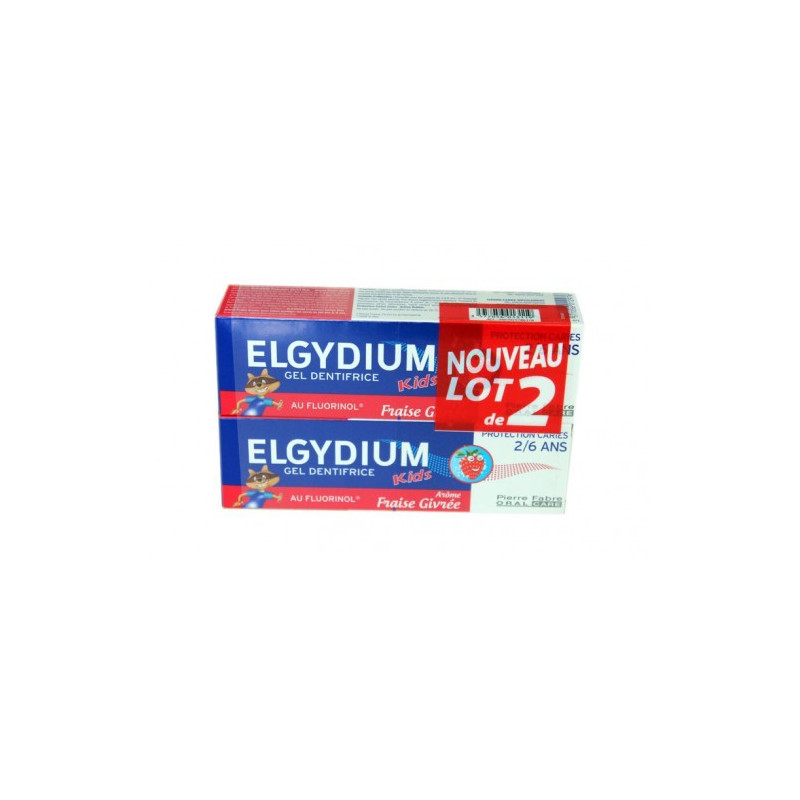 ELGYDIUM KIDS AROME BANANE 50ML LOT DE 2 