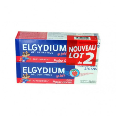 ELGYDIUM KIDS AROME BANANE 50ML LOT DE 2 