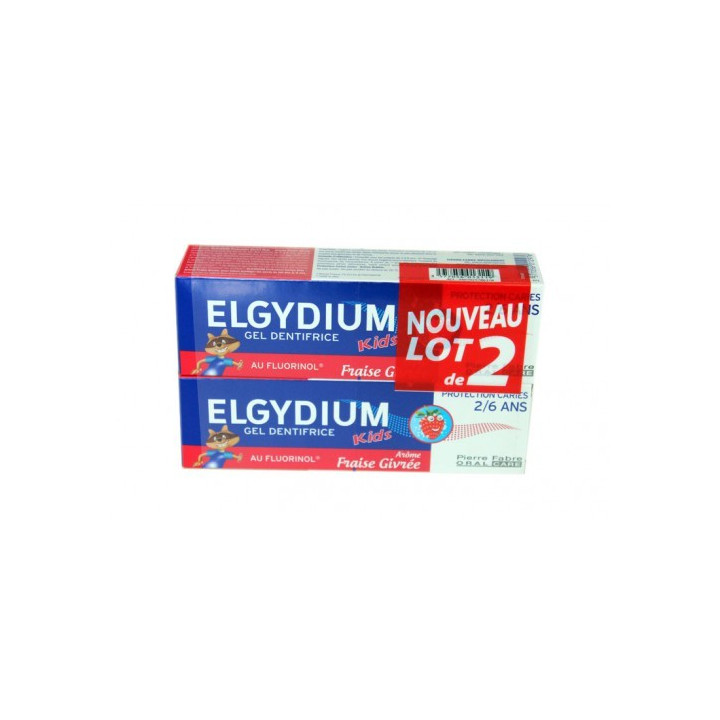 ELGYDIUM KIDS AROME BANANE 50ML LOT DE 2 
