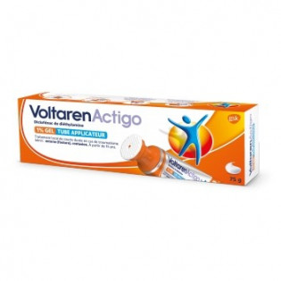 VOLTARENACTIGO 1% GEL TUBE APPLICATEUR 75G