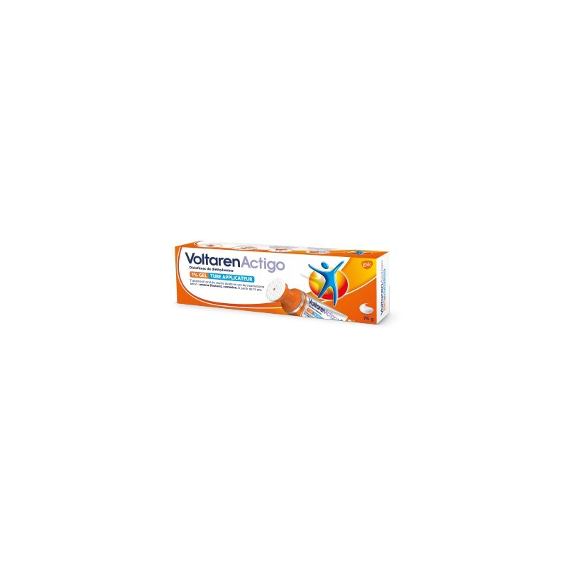 VOLTARENACTIGO 1% GEL TUBE APPLICATEUR 75G