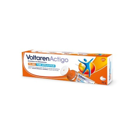 VOLTARENACTIGO 1% GEL TUBE APPLICATEUR 75G