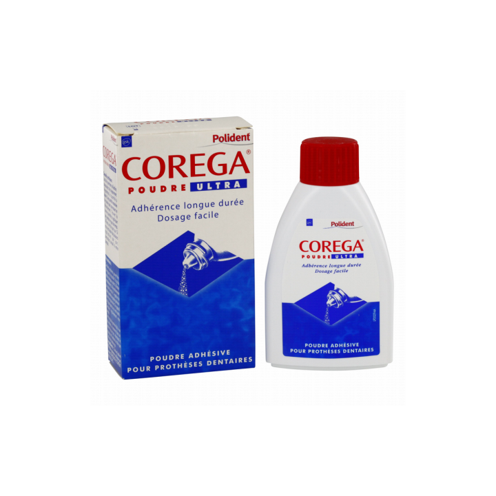 COREGA ADHESIVE POWDER FOR BRACES 40G