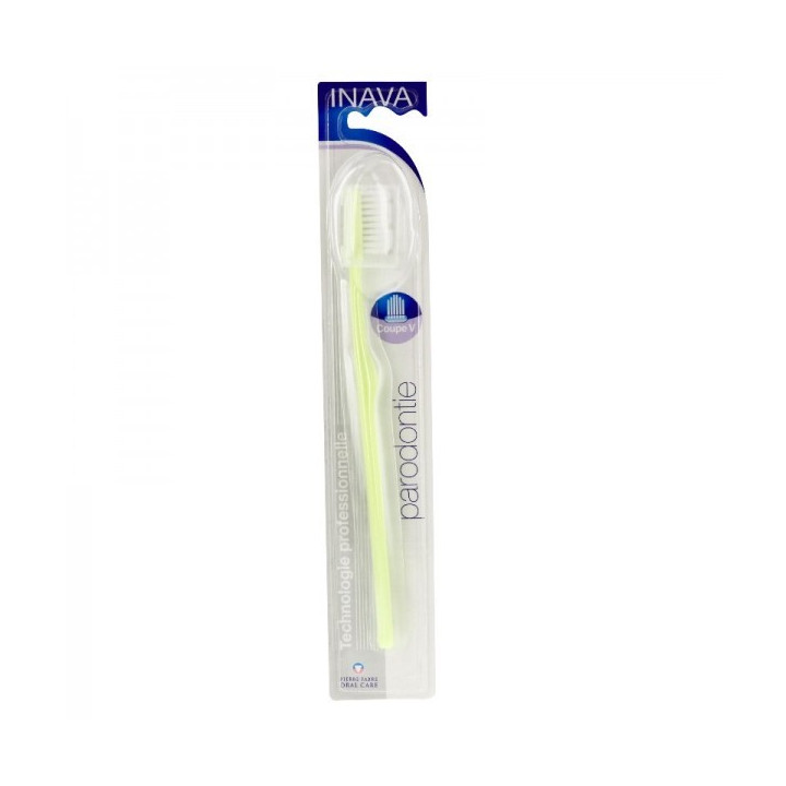 INAVA PERIODONTIC TOOTHBRUSH V-CUT