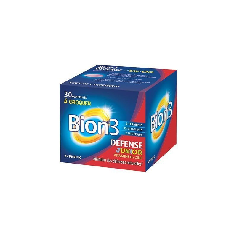 Bion 3 Juniors activateur de santé - Petit Format 30 comprimés Bion 3 Juniors activateur de santé - Petit Format 30 comprimés