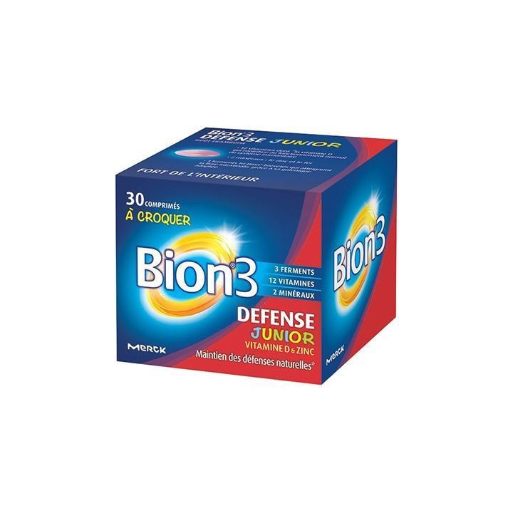 Bion 3 Juniors activateur de santé - Petit Format 30 comprimés