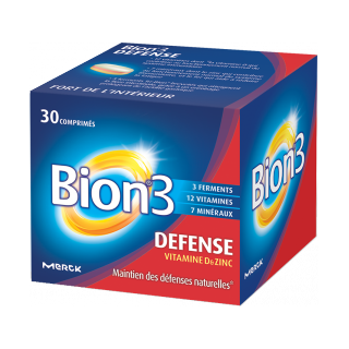 Bion 3 Adultes activateur de santé - Petit Format 30 comprimés