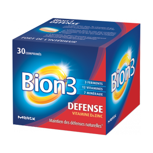 Bion 3 Adultes activateur de santé - Petit Format 30 comprimés