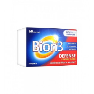 Bion 3 Adultes activateur de santé - Grand Format 60 comprimés