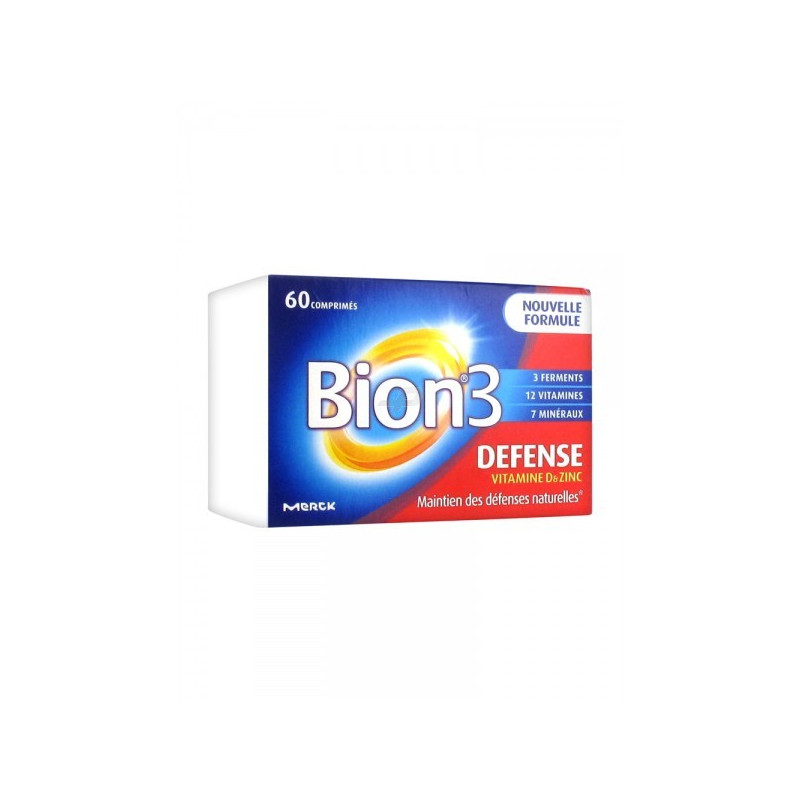 Bion 3 Adultes activateur de santé - Grand Format 60 comprimés Bion 3 Adultes activateur de santé - Grand Format 60 comprimés