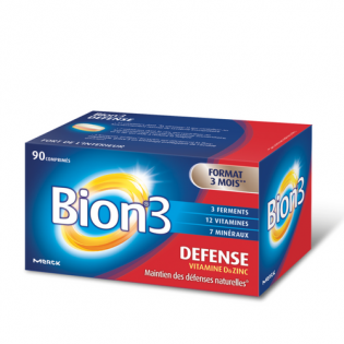 Bion 3 Adultes activateur de santé boîte de 90 comprimés