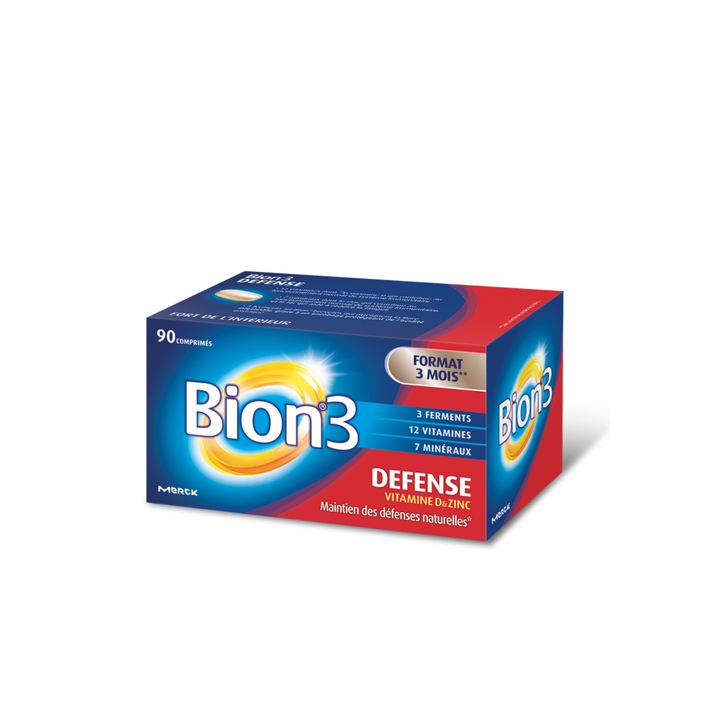 Bion 3 Adultes activateur de santé boîte de 90 comprimés