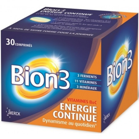 BION 3 CONTINUOUS ENERGY 30 TABLETS