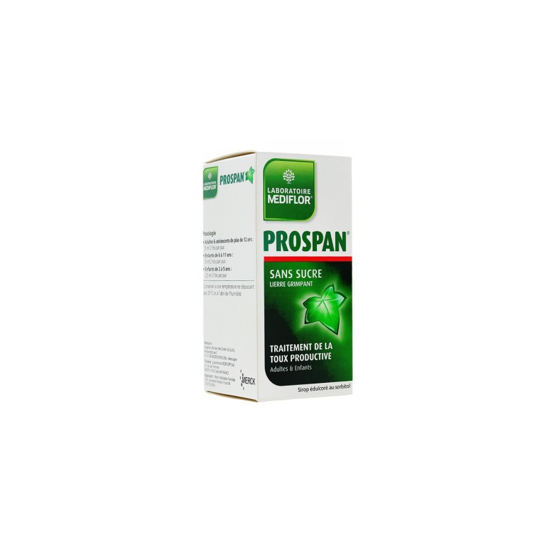 MEDIFLOR PROSPAN COUGH SYRUP WITHOUT SUGAR 100ML