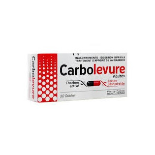 Carbolevure Adult 30 capsules