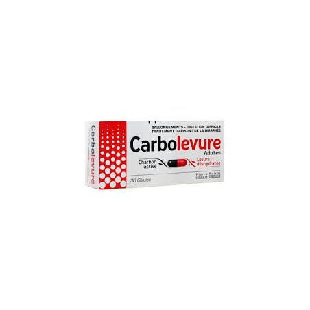Carbolevure Adult 30 capsules
