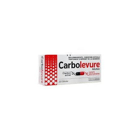 Carbolevure Adulte 30 gélules