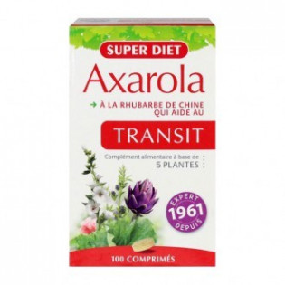 AXAROLA TRANSIT WITH CHINESE RHUBARB 100 TABLETS