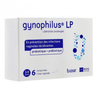 GYNOPHILUS LP 6 VAGINAL TABLETS