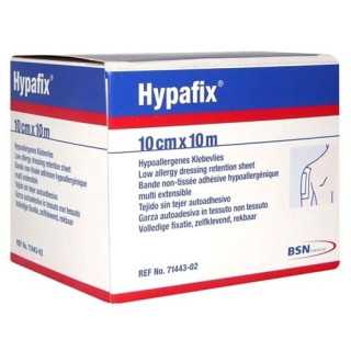 HYPAFIX 5*5 SPARADRAP MULTI EXTENSIBLE / MAINTIEN DE PANSEMENT POUR PEAUX SENSIBLES BSN MEDICAL 