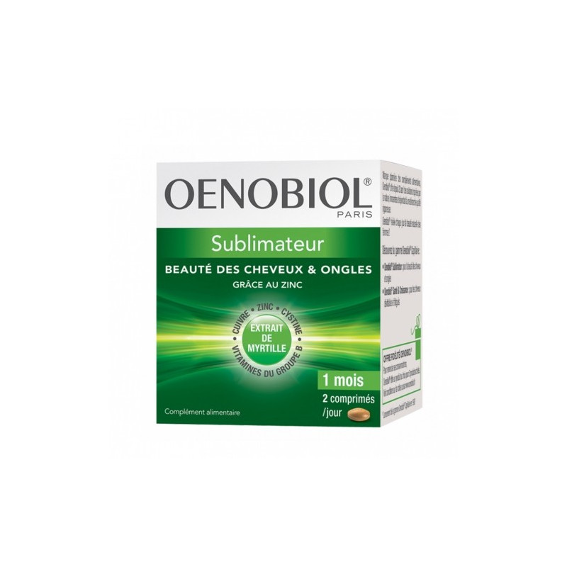 Oenobiol Capillaire Fortifiant cheveux, ongles. Boite 60 Comprimés