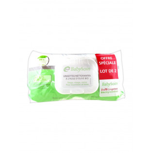 COOPER ORGANIC OLIVE OIL CLEANSING WIPES 70 WIPES LOT OF 2