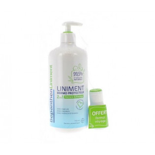 BEPANTHEN LINIMENT DERMO PROTECTOR 2 IN 1 400ML+ TRAVEL SIZE 50ML OFFERED