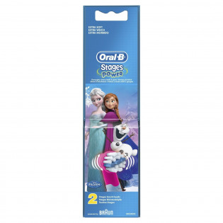 ORAL B STAGES POWER 2 BRUSHES THE SNOW QUEEN