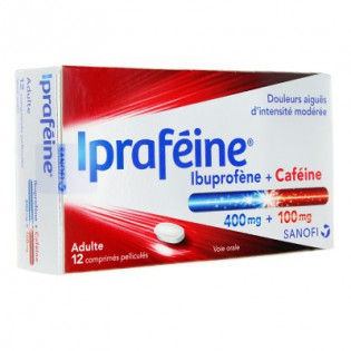 IPRAFEINE 12 COMPRIMES PELLICULES