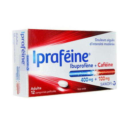 IPRAFEINE 12 COMPRIMES PELLICULES