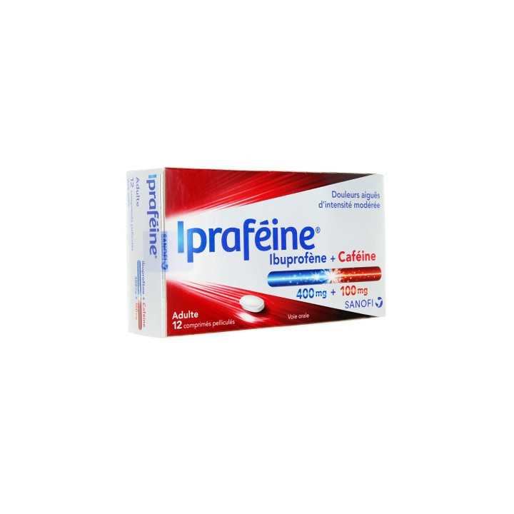 IPRAFEINE 12 COMPRIMES PELLICULES