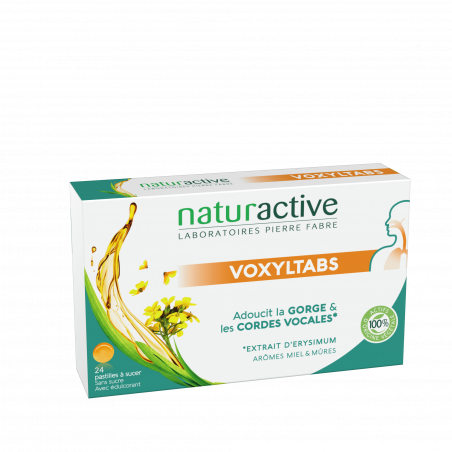 NATURACTIVE VOXYLTABS 24 PASTILLES