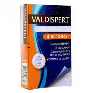 VALDISPERT 4 ACTIONS MELATONIN 1.9MG 30 CAPSULES