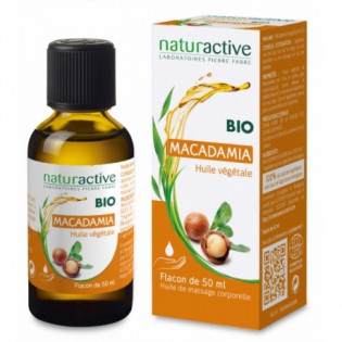 NATURACTIVE HUILE DE MACADAMIA BIO 50ML